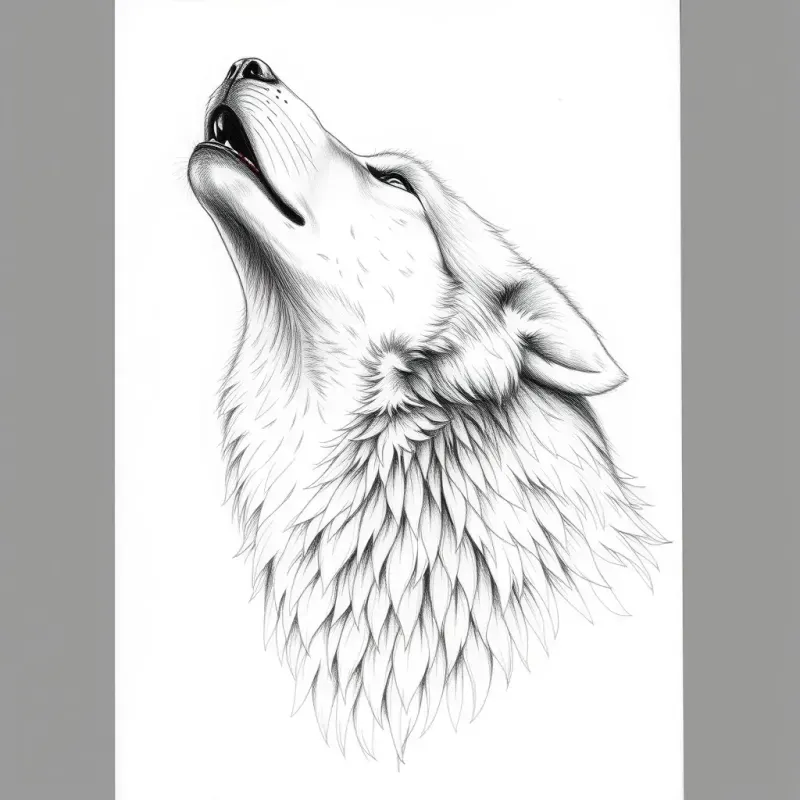 Pencil Animal Illustrations