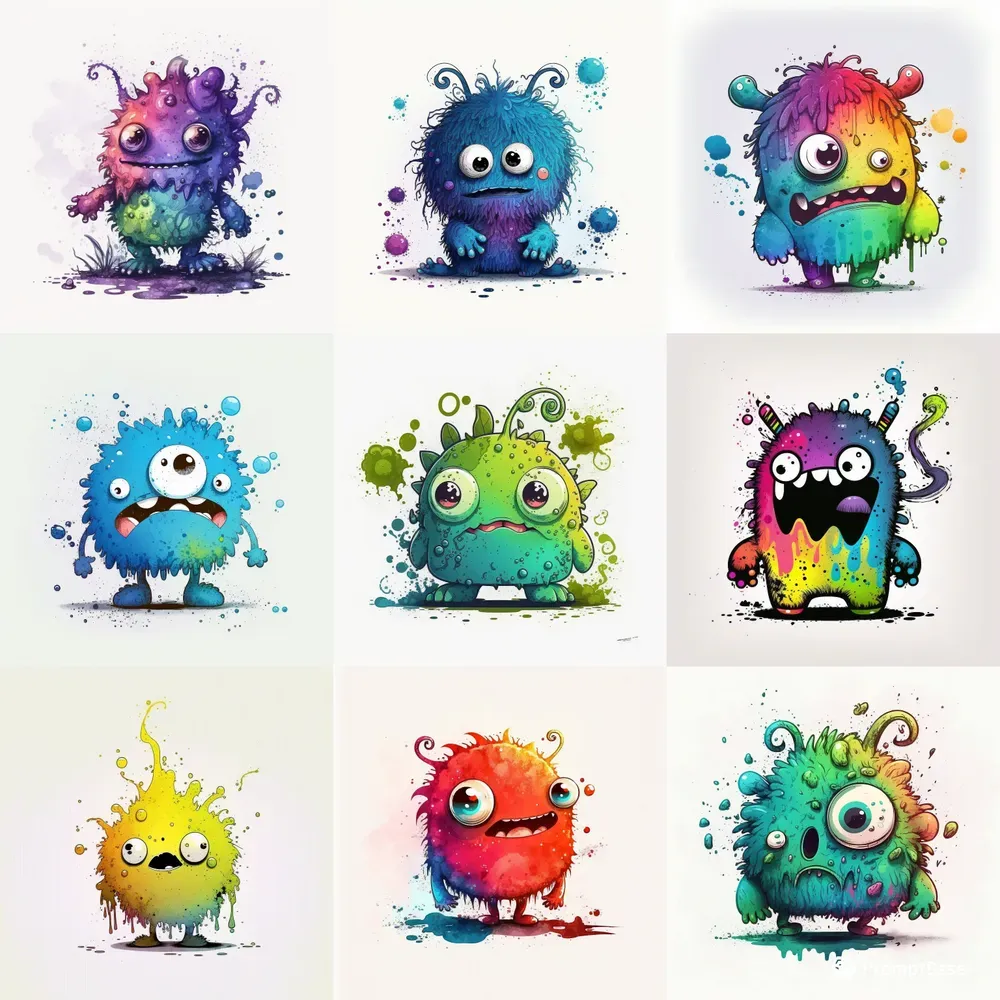 Cute Monsters Shirt Designs