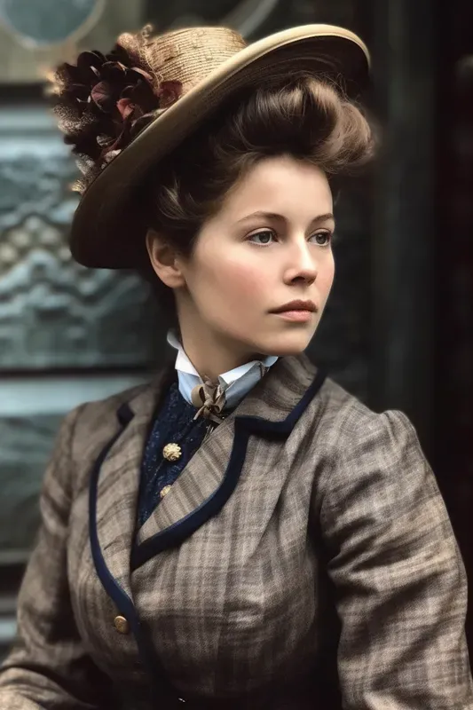 Realistic Portraits In Different Decades