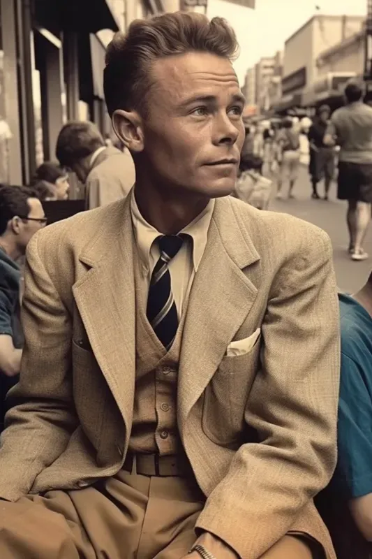 Realistic Portraits In Different Decades