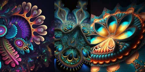 Psychedelic Art generated by midjourney