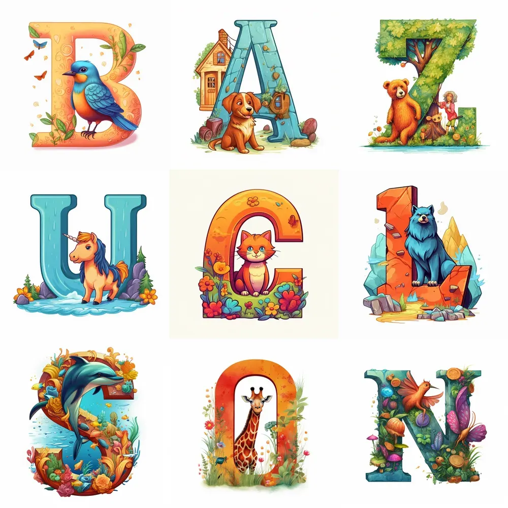 Cute Letters For Children