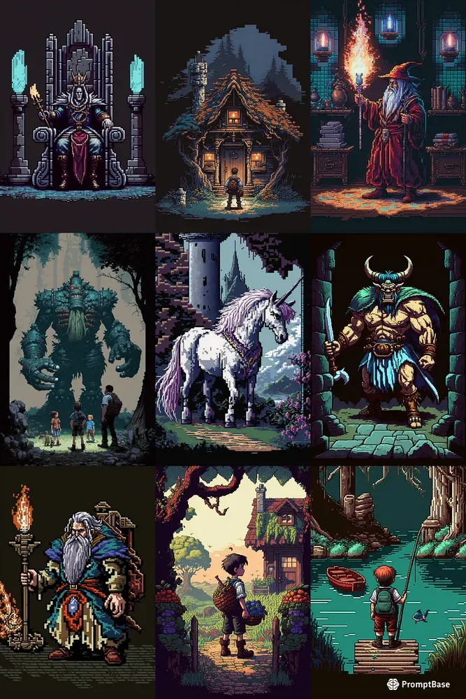 Pixel Art - Characters