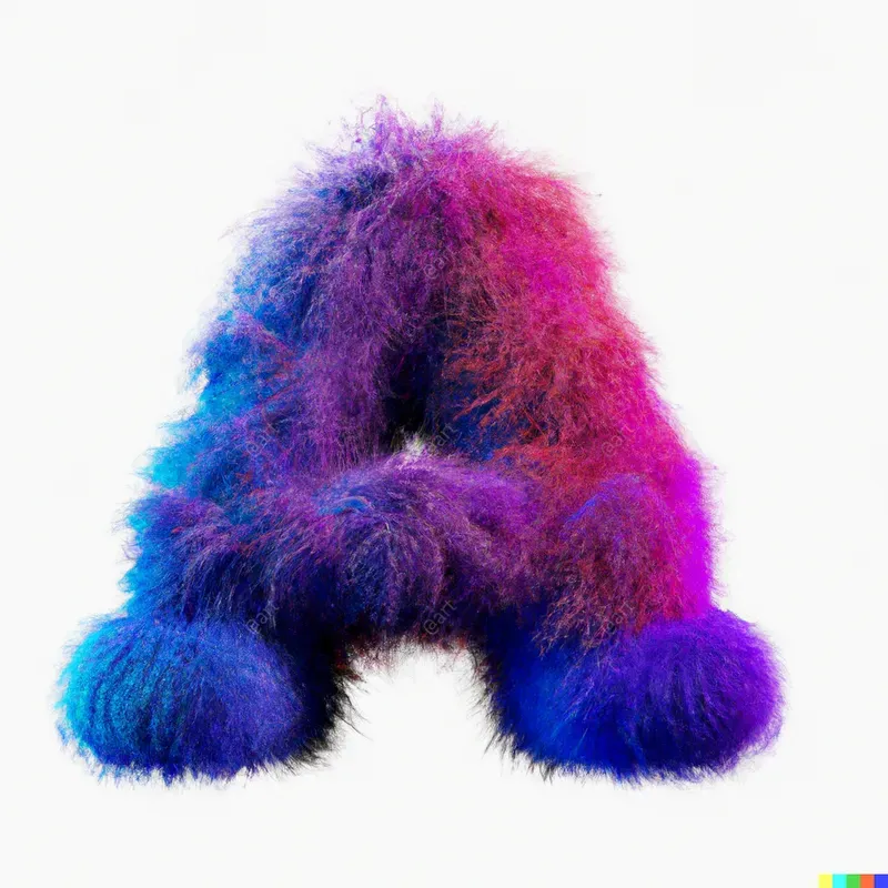 Fuzzy Letters And Numbers