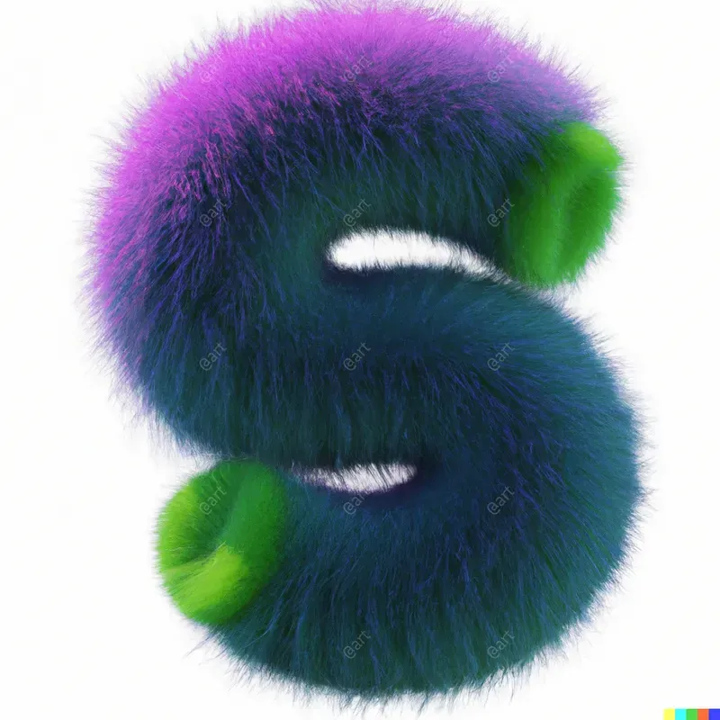 Fuzzy Letters And Numbers