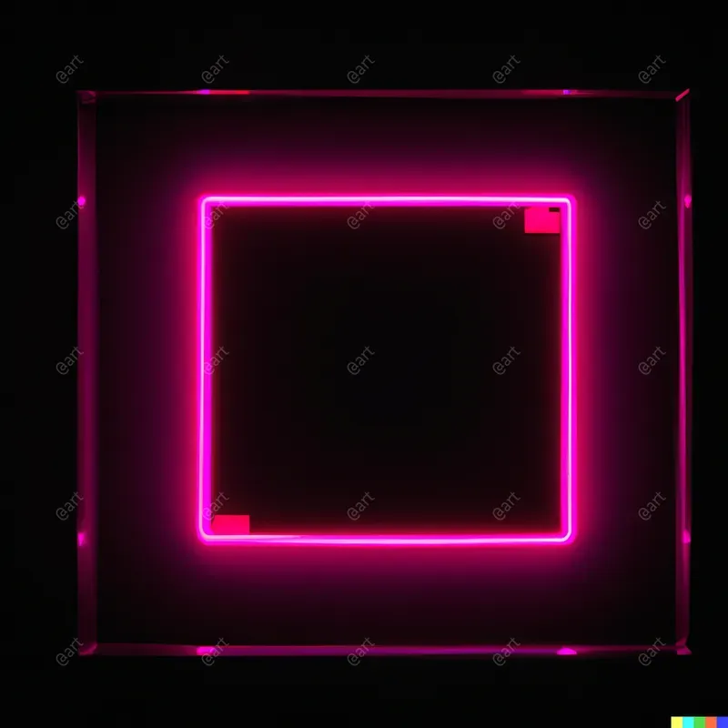 Neon Letters Numbers Symbols