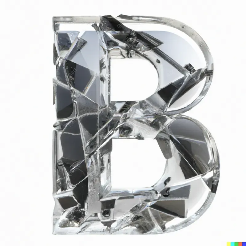 Letters Of Shattered Glass Mirrors