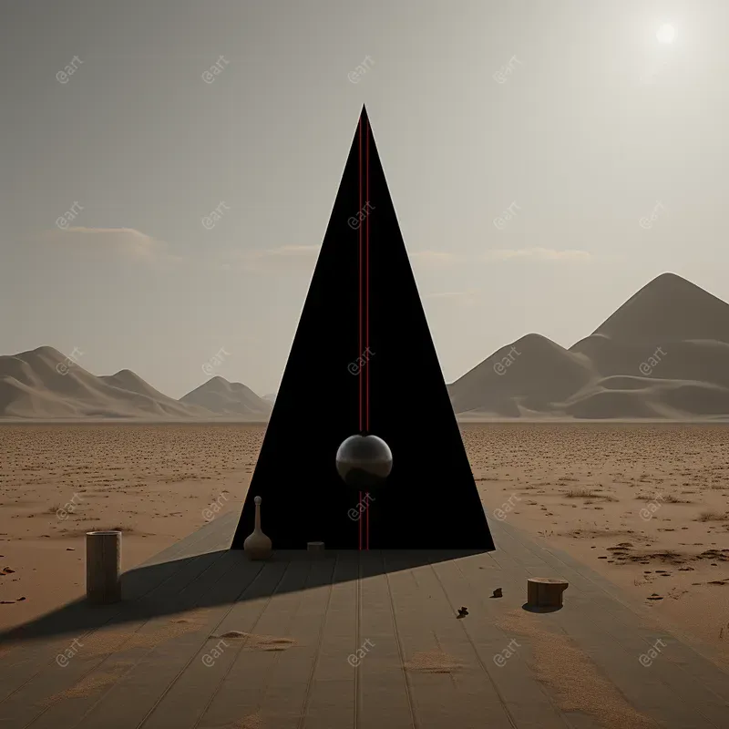 Pink Floyd Style Album Art