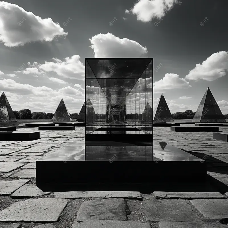 Pink Floyd Style Album Art