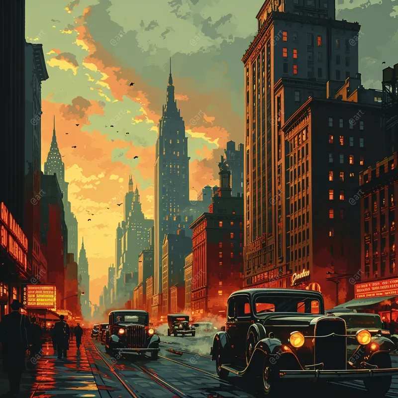 Retro Revival Posters