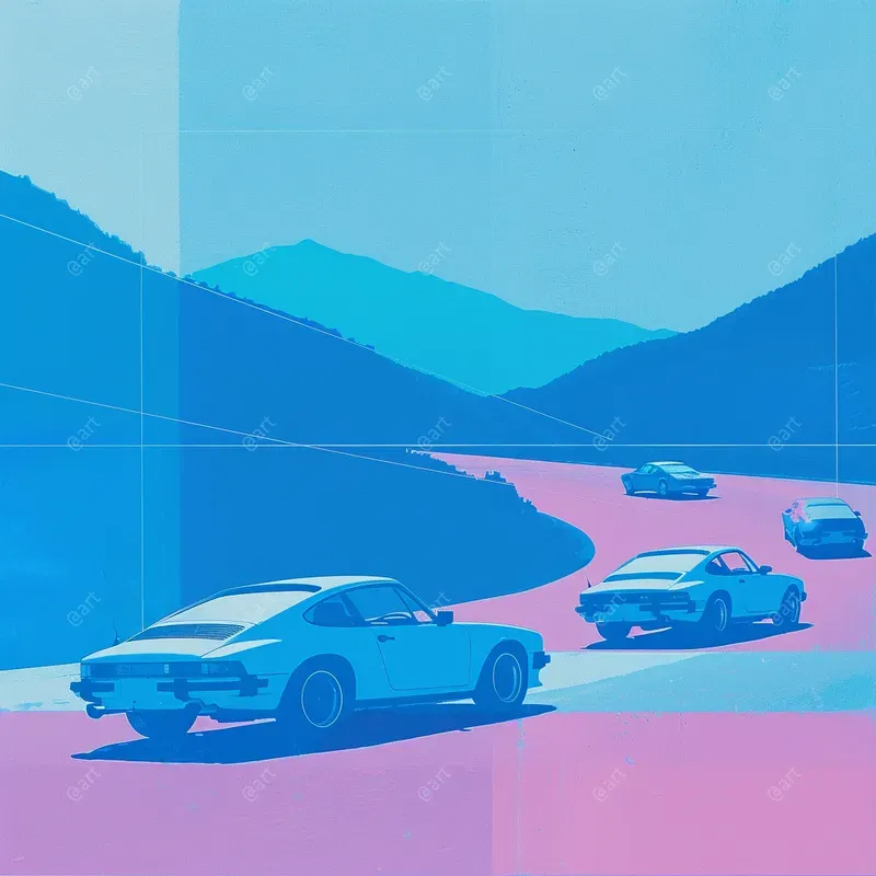 Retro Futuristic Vaporwaves