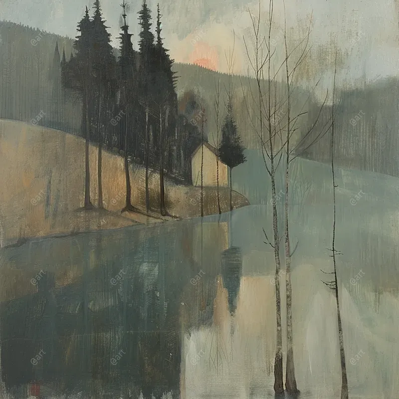 Brushstroke Soft Tones