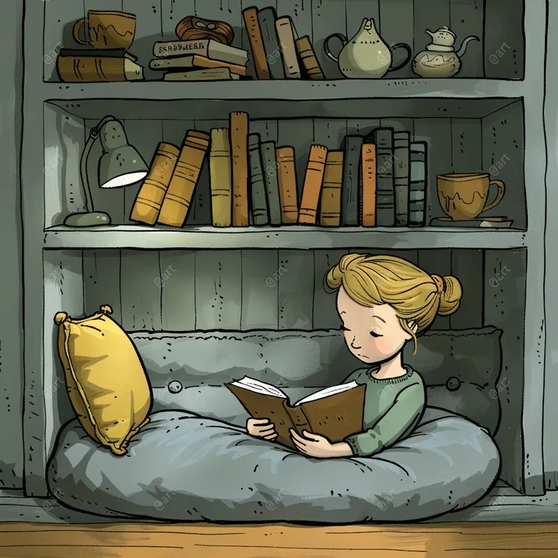 Playful Storybook Art