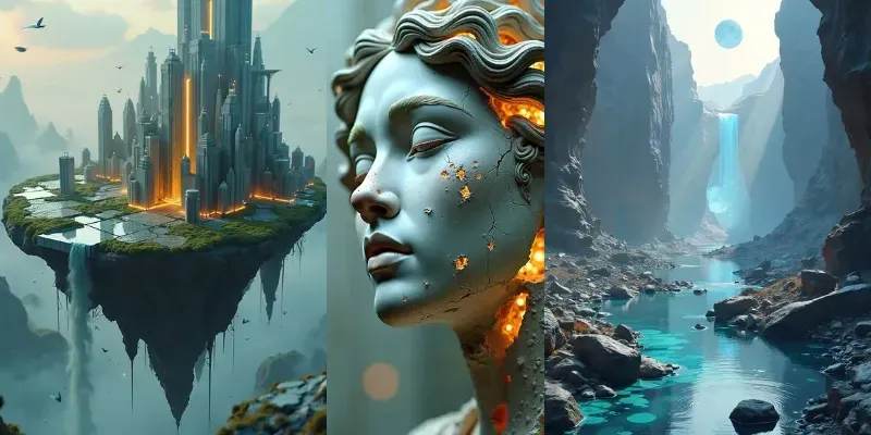 Fragmented Realities generated by undefined