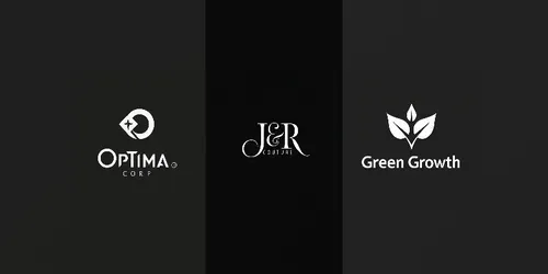 Minimalist Vector Logos generated by flux