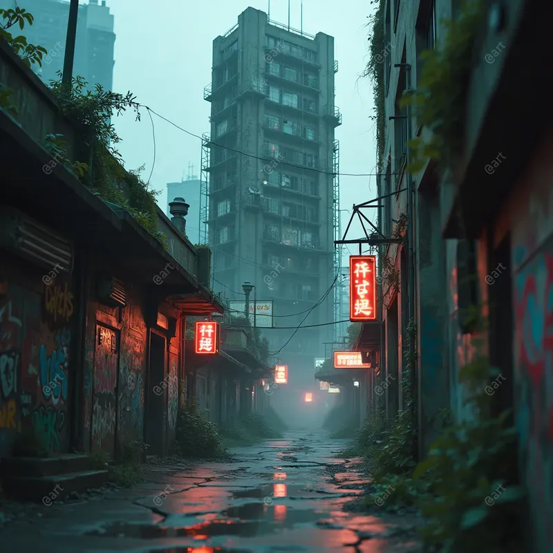 Dystopian Cityscapes