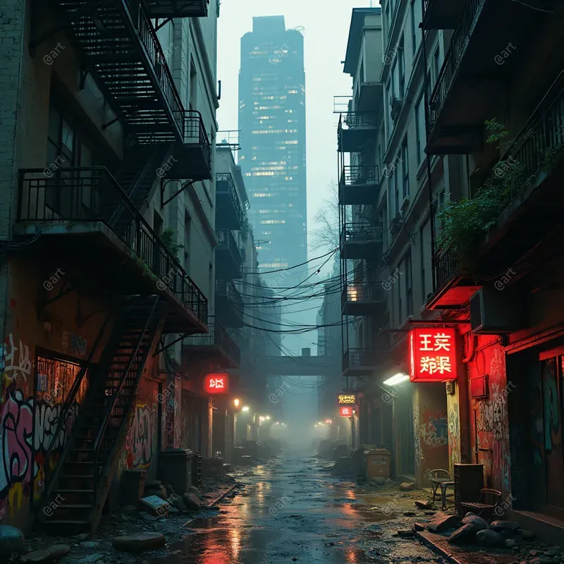 Dystopian Cityscapes