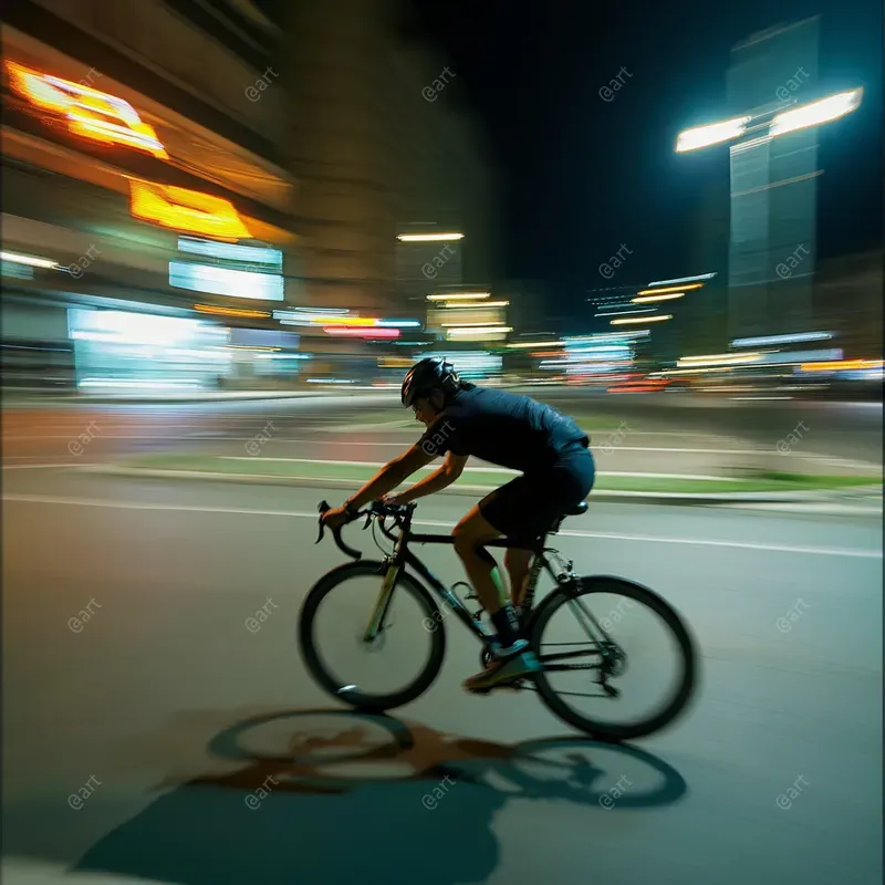 Experimental Motion Blur Photographs