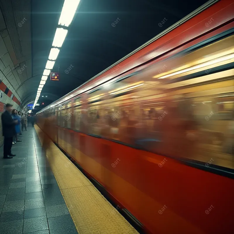 Experimental Motion Blur Photographs