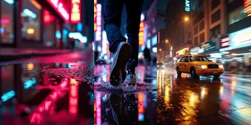 Neon Nightlife generated by undefined