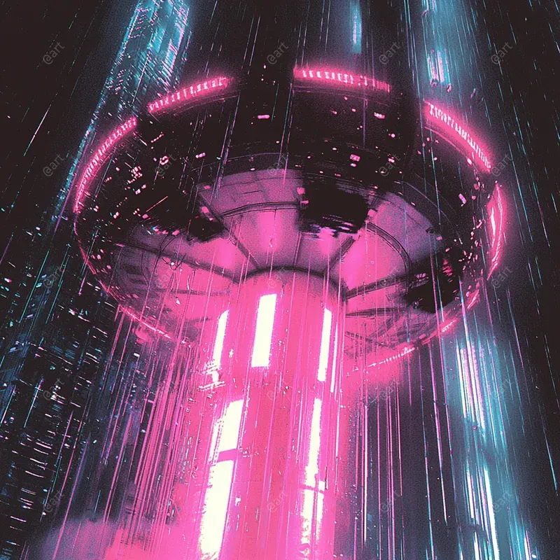 Photo Style Liquid Glitchscapes