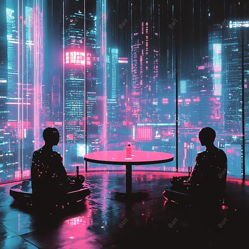 Photo Style Liquid Glitchscapes