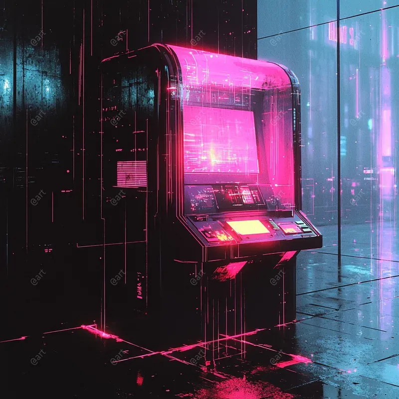Photo Style Liquid Glitchscapes