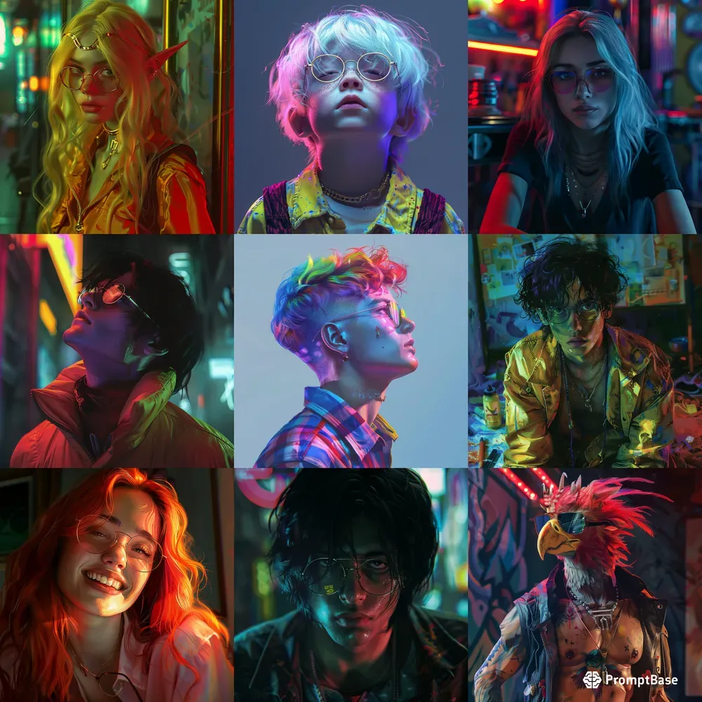 Artistic Portraits Of Realistic People