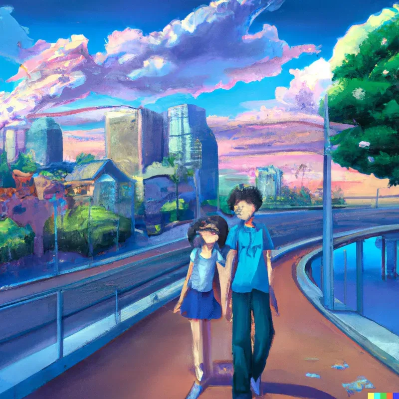 "Your Name" Anime Style