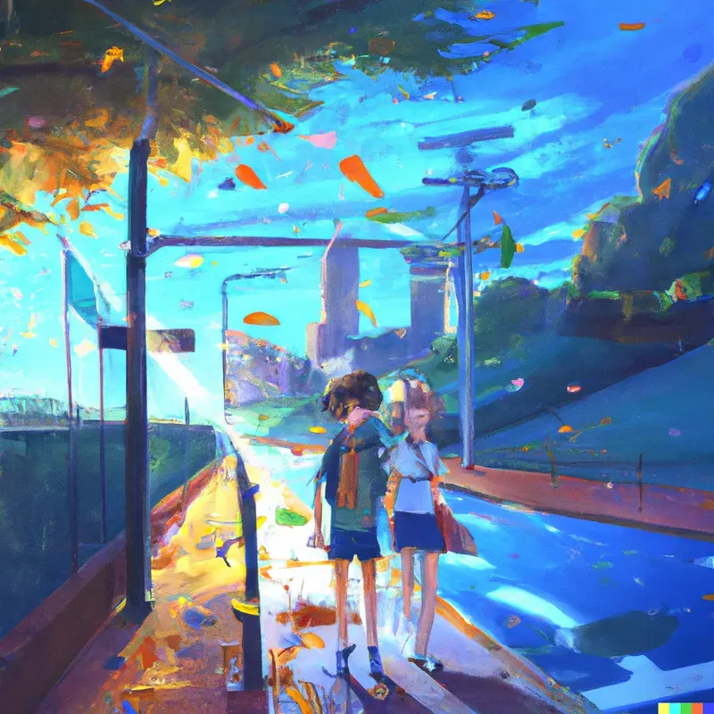 "Your Name" Anime Style