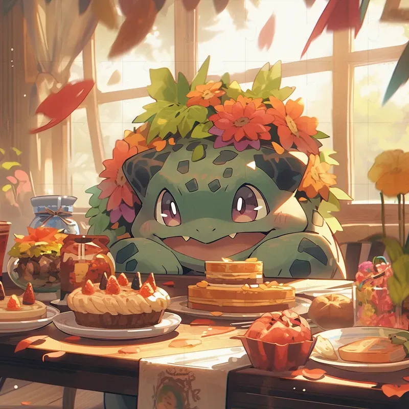 Thanksgiving Pokemon Anime Cuteness