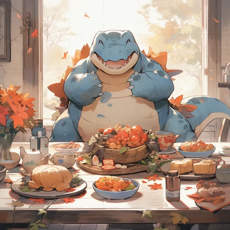 Thanksgiving Pokemon Anime Cuteness