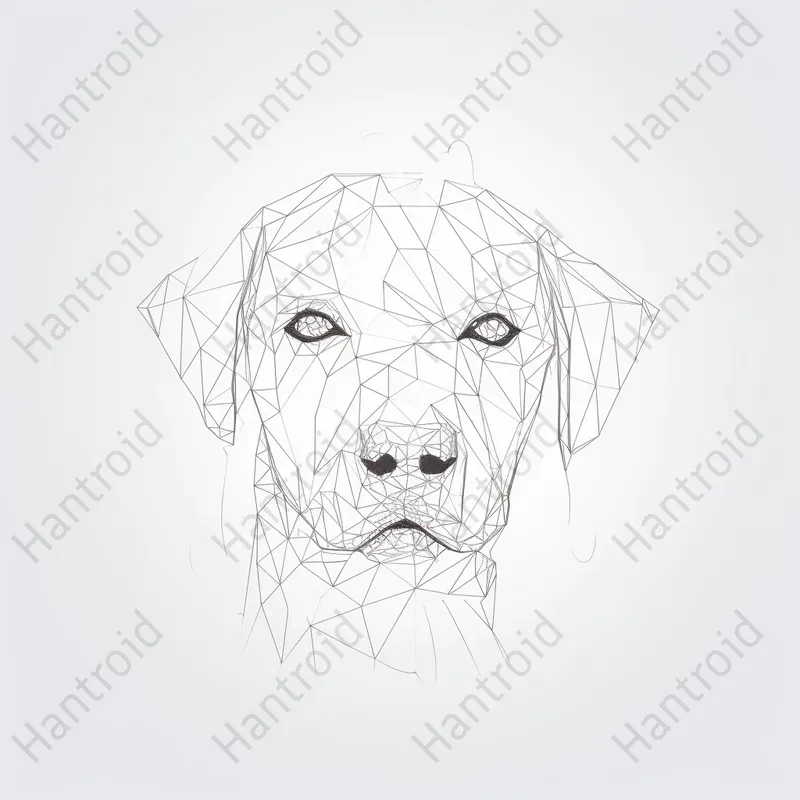 Elegant Line Drawings Animals Portraits