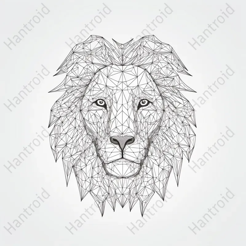 Elegant Line Drawings Animals Portraits
