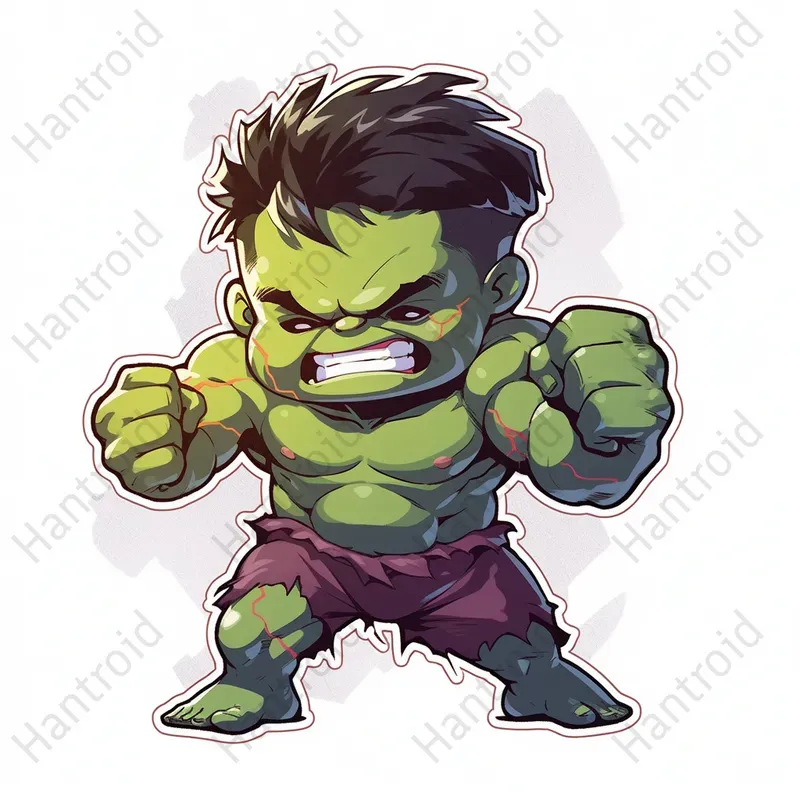 Marvel Chibi Hero Stickers