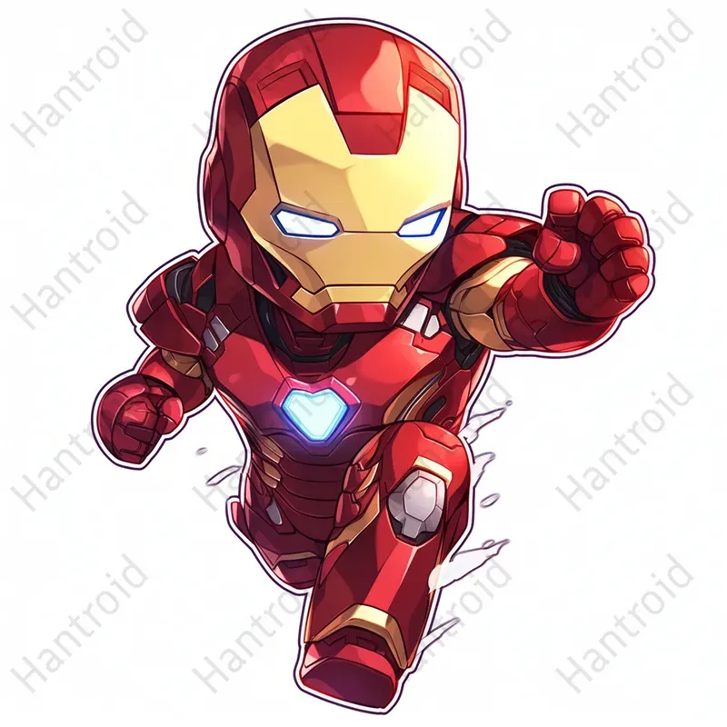Marvel Chibi Hero Stickers