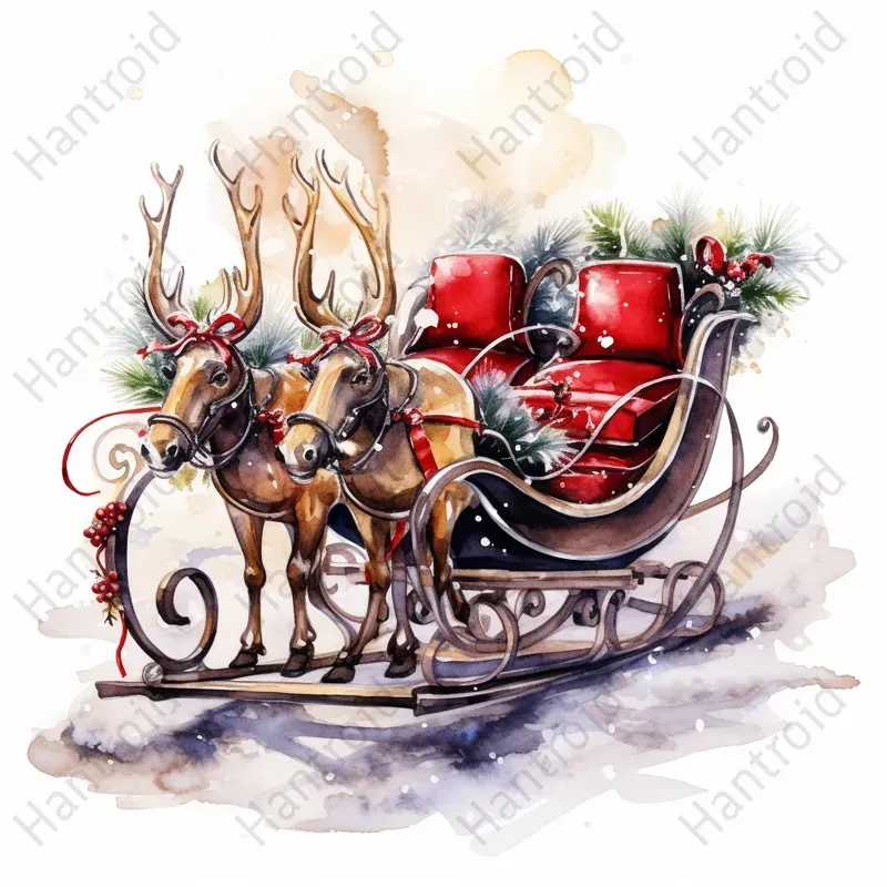 Christmas Ink Elegances