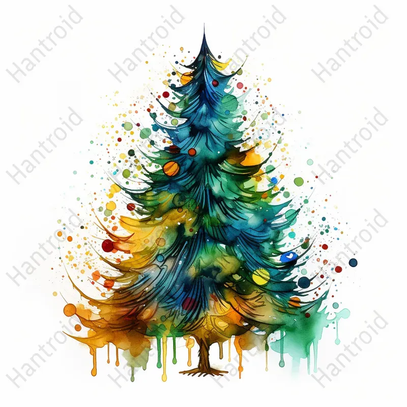 Christmas Ink Elegances