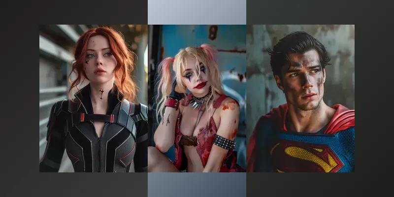 Epic Comic Cosplay Vibes generated by undefined