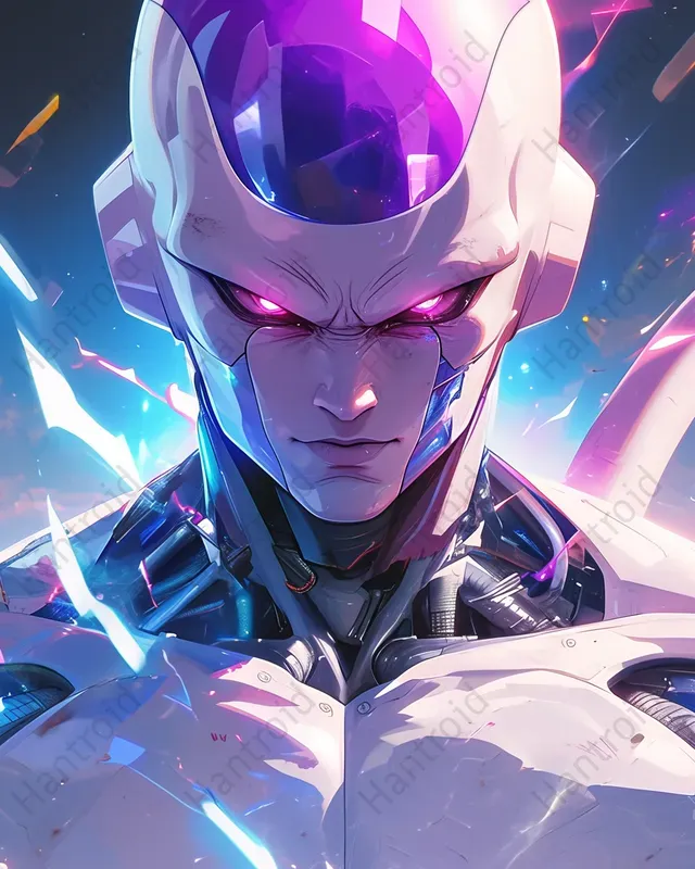 Epic Dragon Ball Cyberpunk Portraits