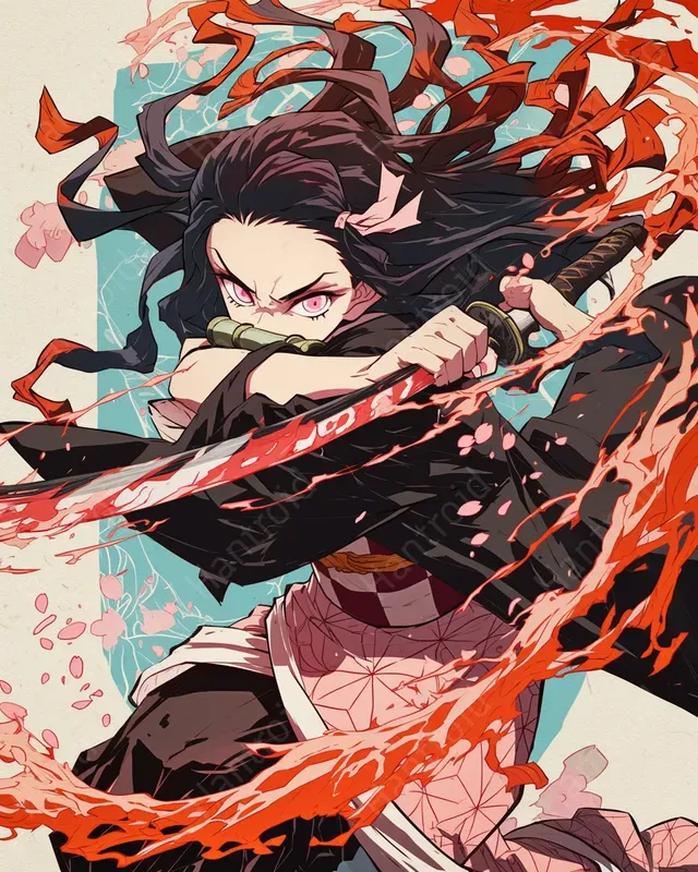 Demon Slayers In Japanese Art