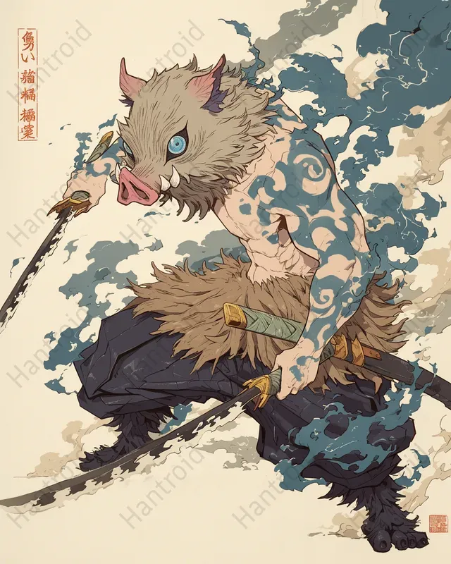 Demon Slayers In Japanese Art