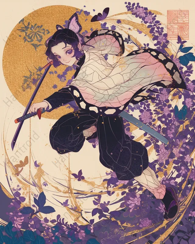 Demon Slayers In Japanese Art