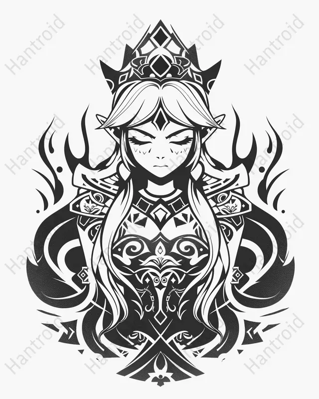 Nintendo Tribal Tattoo Fusions