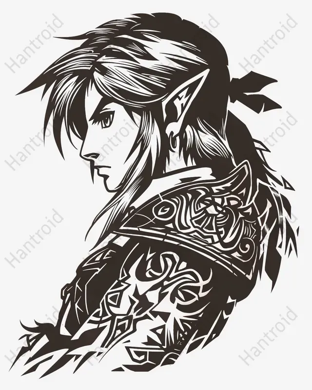 Nintendo Tribal Tattoo Fusions