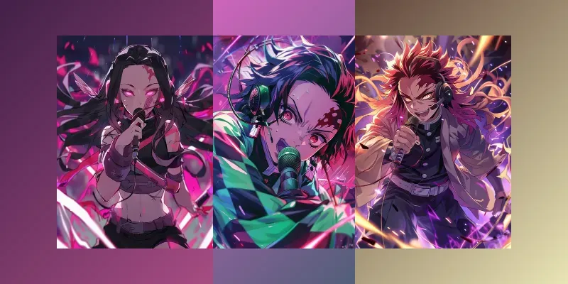 Demon Slayer Nightcore Vibes generated by undefined
