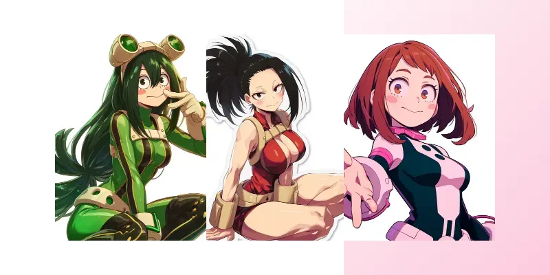 My Hero Academia Stickers generated by undefined