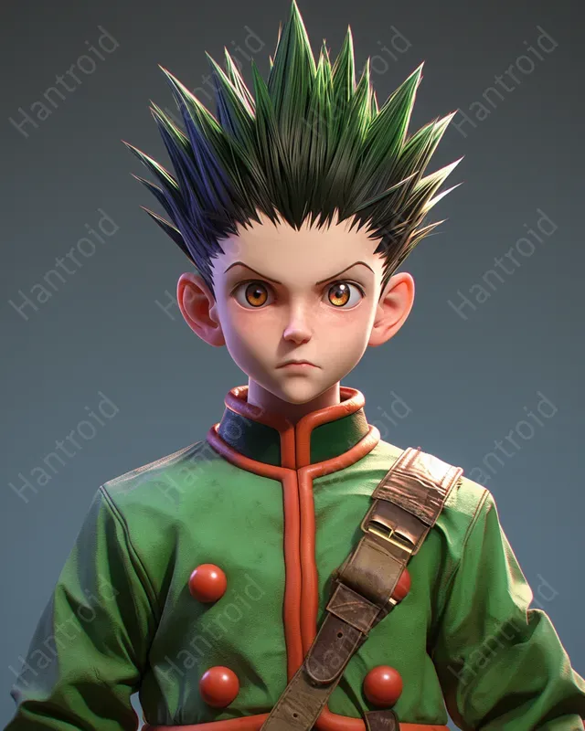 Hyperrealistic Hunter X Hunter Art