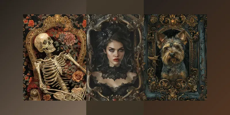 Victorian Gothic Object Reveries generated by undefined