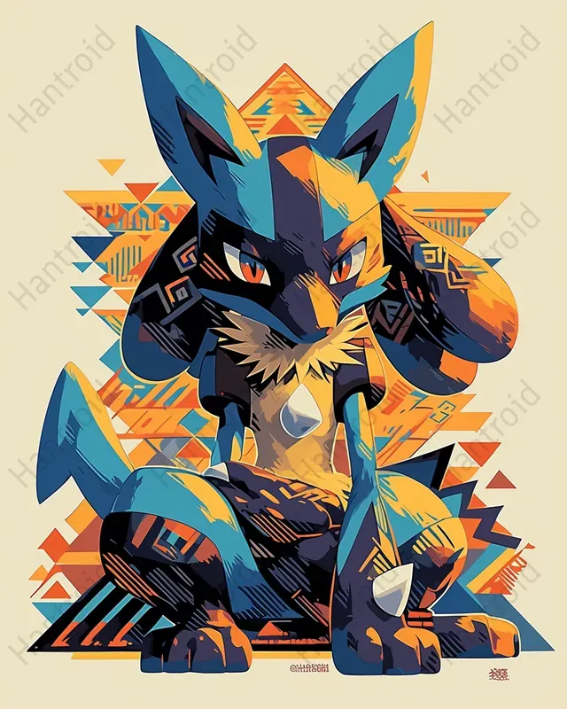 Geometric Pokemon Delights